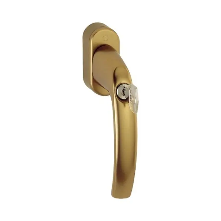 Maniglia martellina Dk Atlanta Hoppe per serramento con chiave Secu100 Secustik e Variofit, lunghezza quadro 7x32-42 mm, Alluminio finitura Bronzo F4 Koop Online