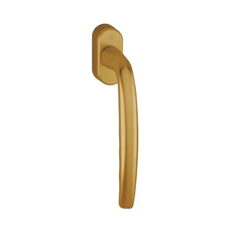 Maniglia martellina Dk Atlanta Hoppe per scorrevole parallelo con Secustik e Variofit, lunghezza quadro 7x32-42 mm, Alluminio finitura Bronzo F4 Meest Verkocht