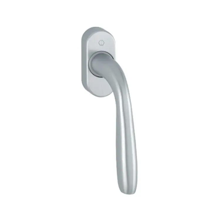 Flitsaanbieding Maniglia martellina Dk Maribor Hoppe per serramento, lunghezza quadro 7x45 mm, Alluminio finitura Cromo Satinato F94-1