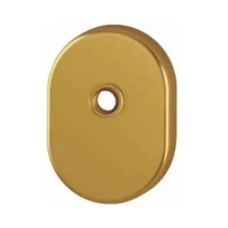 Beste Prijs Bocchetta 830S Hoppe per porta Blindata, foro codolo, dimensione 86x62 mm, Alluminio finitura Bronzo F4