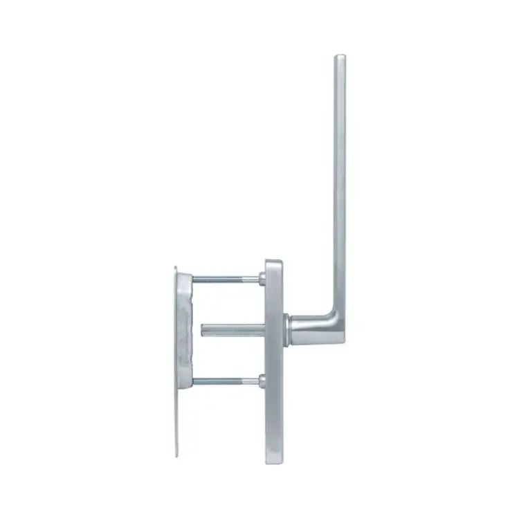 Maniglione singolo Los Angeles Hoppe per alzante scorrevole, con nicchia esterna, spessore porta 75-80 mm, Ottone finitura Cromo Satinato Resista F41-R Aanbieding