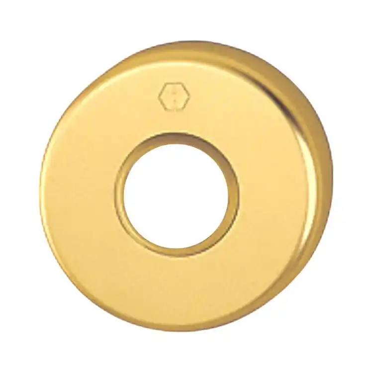 Rosetta tonda 42K Hoppe per porta, diametro 52x9 mm, Alluminio finitura Oro F3 Beperkte Voorraad