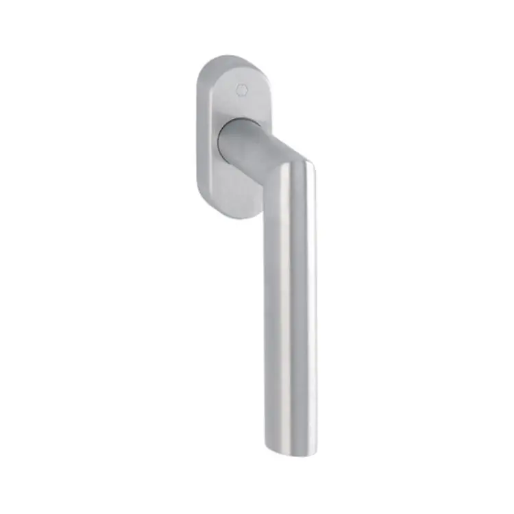 Nu Kopen Maniglia martellina DK Amsterdam Hoppe per serramento, lunghezza quadro 7x35 mm, Acciaio Inox finitura Satinato F69