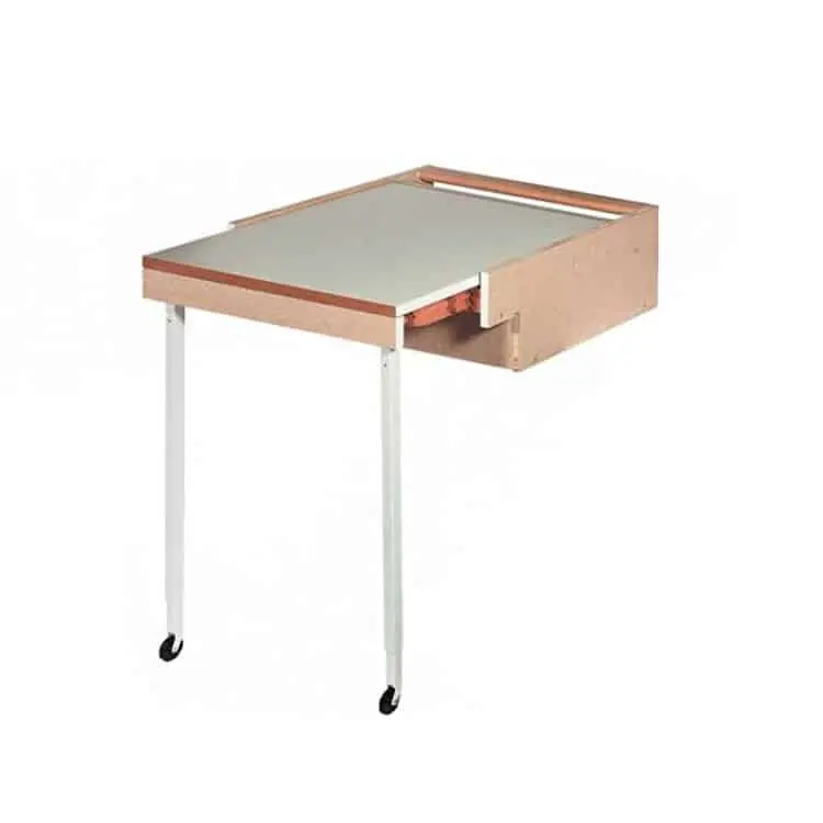 Tavolo estraibile, dimensioni 561 x 504 x 195 mm, Portata 110 kg Nieuw