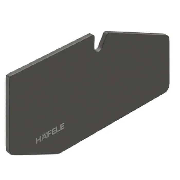Weekendaanbieding Cover copertura per sportello mobile Free swing Hafele, materiale plastica, colore Antracite RAL 7043