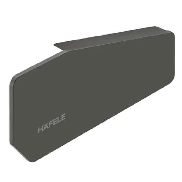 Aanbieding Cover copertura per sportello mobile Free fold Hafele, materiale plastica, colore Antracite