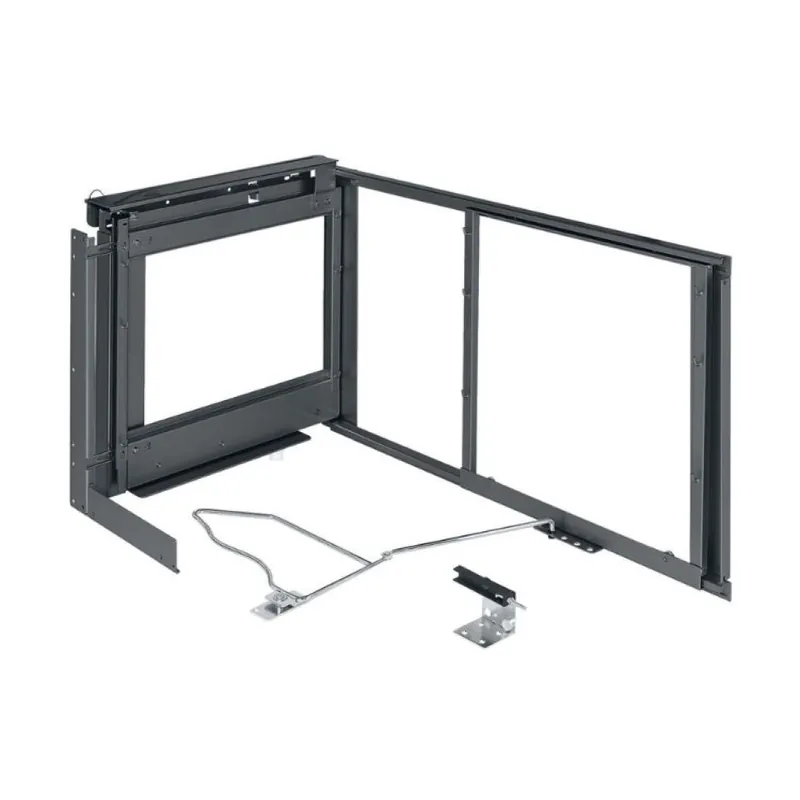 Uitverkoop Telaio Magic Corner Kessebohmer per cesti Arena Style, mano Sinistra, larghezza anta 450 mm, Acciaio finitura Antracite