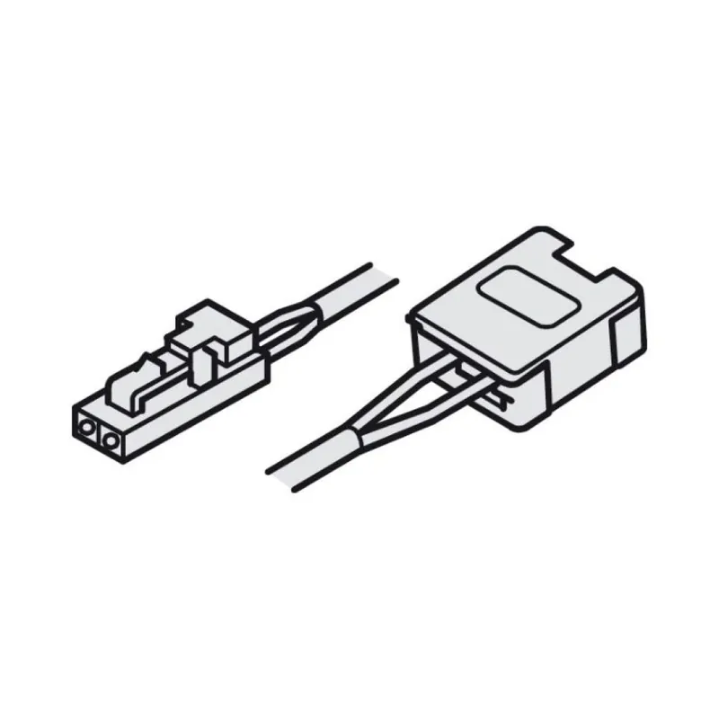 Voordeelprijs Collegamento Loox, per sistema illuminazione Led, tensione 24 V, cavo 22 AWG, lunghezza 2000 mm