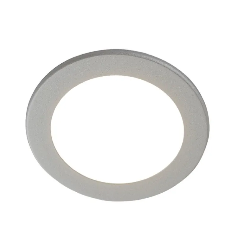 Betrouwbaar Faretto Nube 58 EDC LS, diametro 58 mm, potenza 2,5W, tensione 12 V DC, finitura Grigia Metallizzata