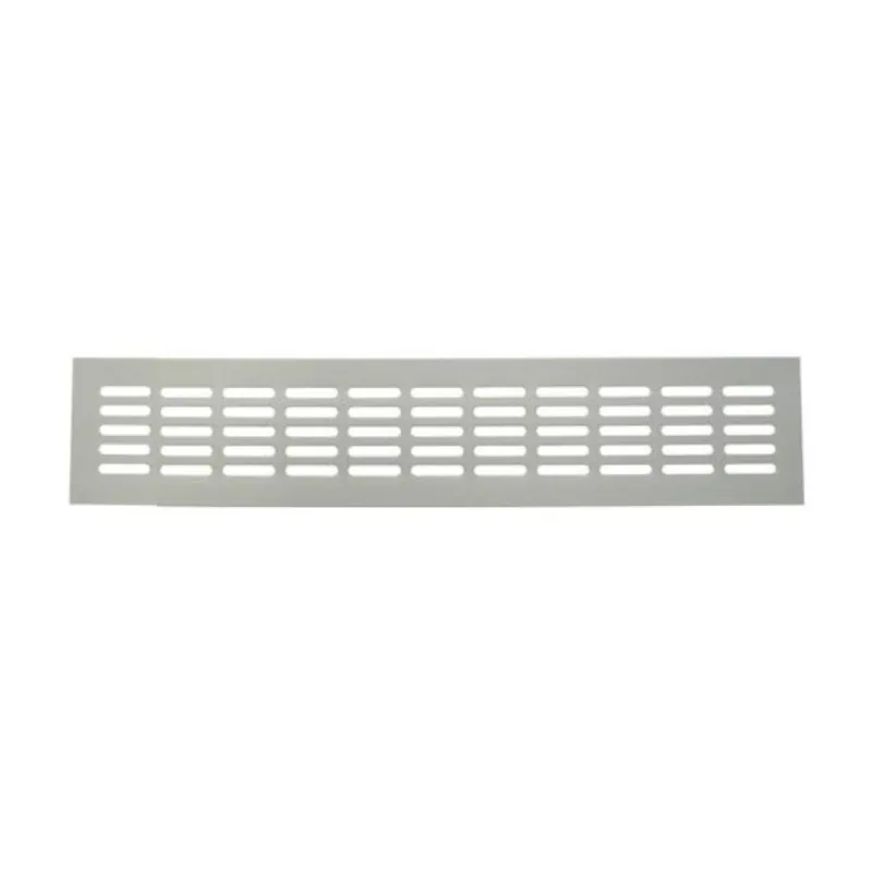 Aanbieding Griglia a profilo da incasso La Ventilazione per Aerazione, dimensione 500x100 mm, Alluminio finitura Argento Anodizzato
