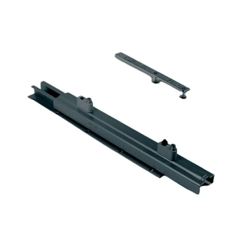 Premium Guida estrazione parziale Dispensa 90 Kessebohmer per Colonna da cucina, base 150 mm, Ammortizzato in chiusura, Acciaio finitura Antracite
