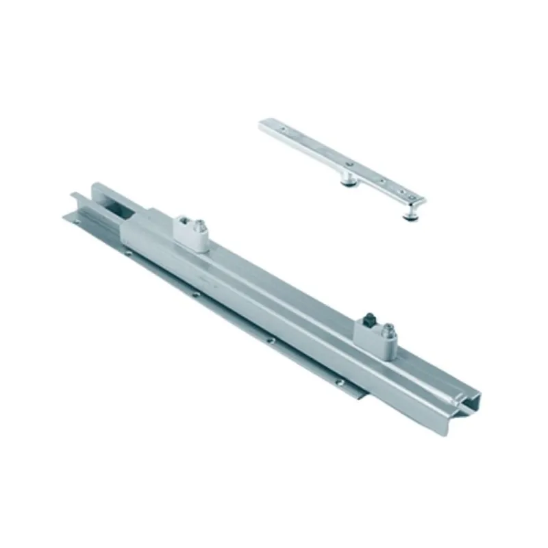 Guida estrazione parziale Dispensa 90 Kessebohmer per Colonna da cucina, base 150 mm, Ammortizzato in chiusura, Acciaio finitura Argento Fabrieksprijs