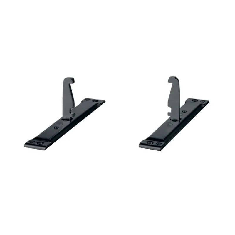 Aanbieding Supporto del frontale Dispensa 90 Kessebohmer per colonna estraibile da cucina, base 150/200 mm, 2 pezzi, Acciaio finitura Antracite