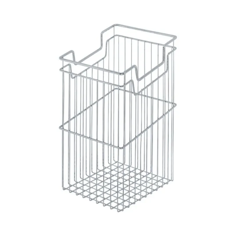 Cesto per biancheria Hafele, per modulo base 400 mm, larghezza 340 mm, altezza 400 mm, profondità 250 mm, Acciaio finitura Bianco Finale Uitverkoop