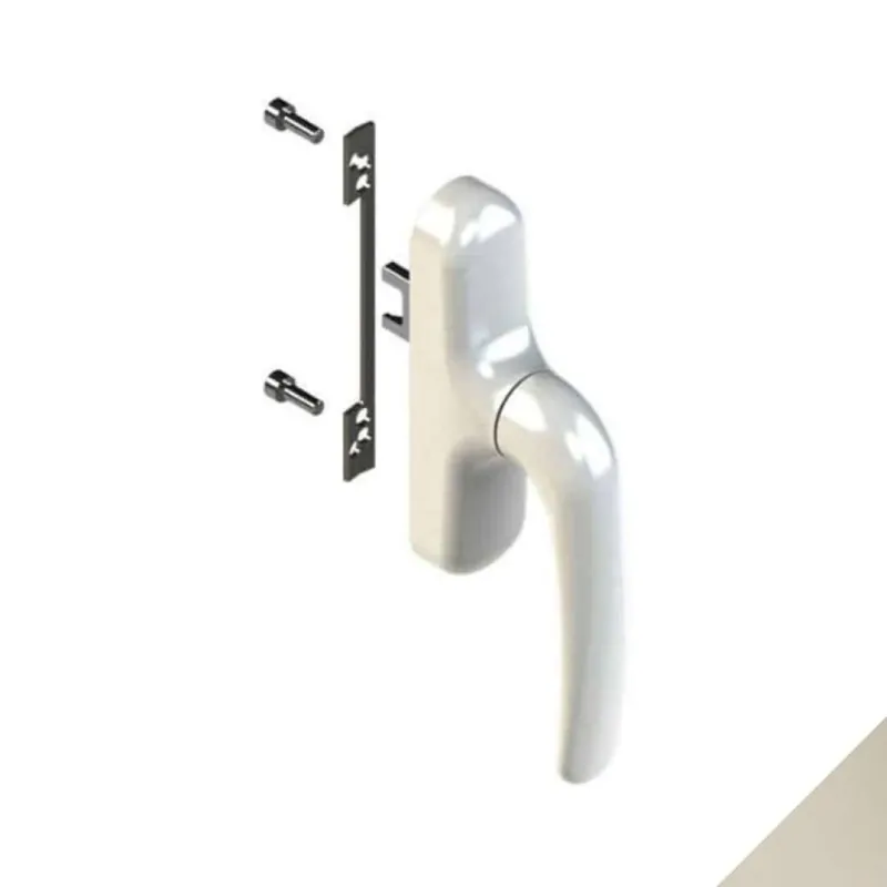 Speciale Aanbieding Cremonese Prima 900 01039 Giesse per anta e ribalta, microventilazione, rotazione 180 gradi, Alluminio e Zama finitura Perla