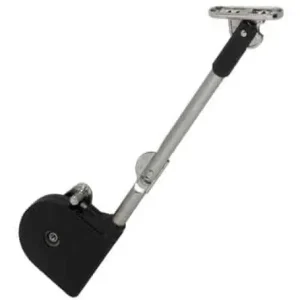 Braccetto per anta a ribalta semplice verso l‘alto, supporto per sportelli cucina ante in legno, Lunghezza 190 mm colore BIANCO Laatste Kans