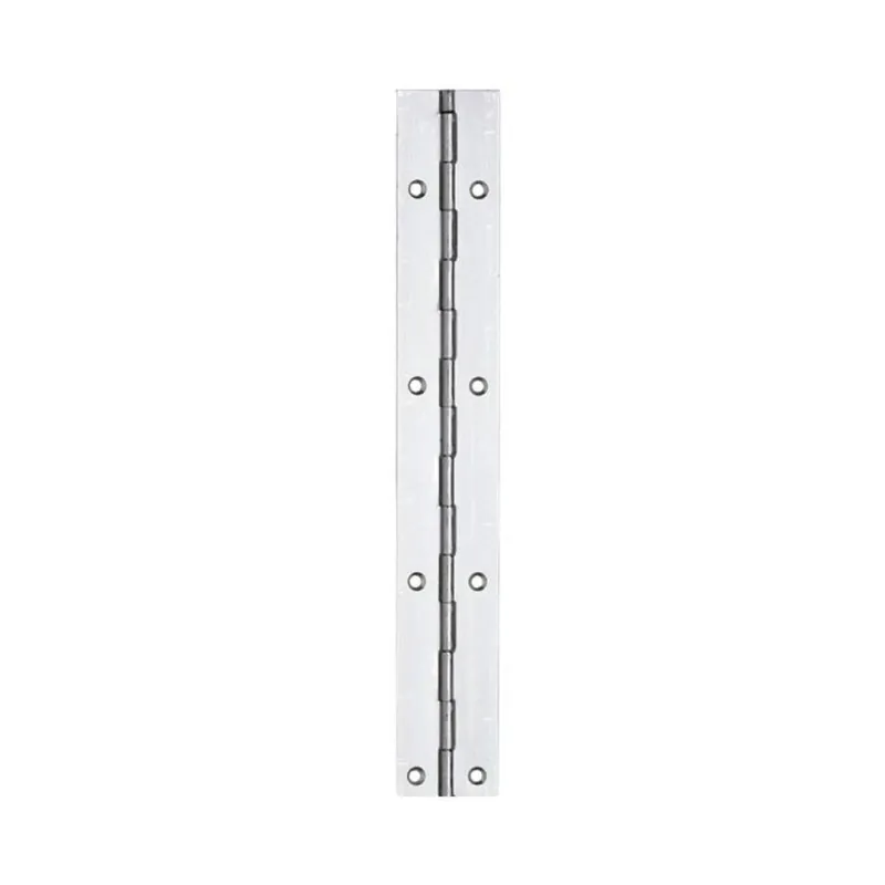 Betrouwbaar Cerniera metrica a libro 32 mm aperta, cerniera a nastro da avvitare in acciaio lunghezza asta da 3500 mm colore Nichelato