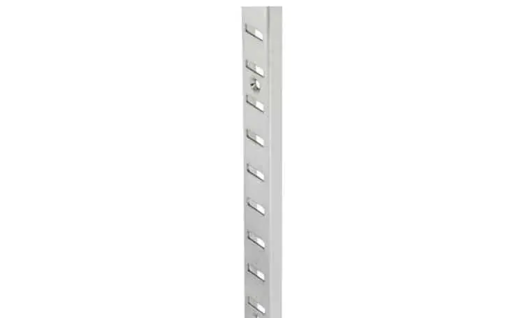 Snelle Levering Cremagliera in ACCIAIO, passo 14 mm, finitura nichelata, lunghezza 3500 mm