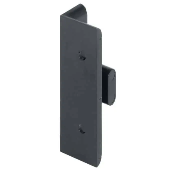 Actieprijs Giunto Keku 262.51.380 Hafele, verticale parte telaio, per distanza pannello 15 mm, finitura Nero