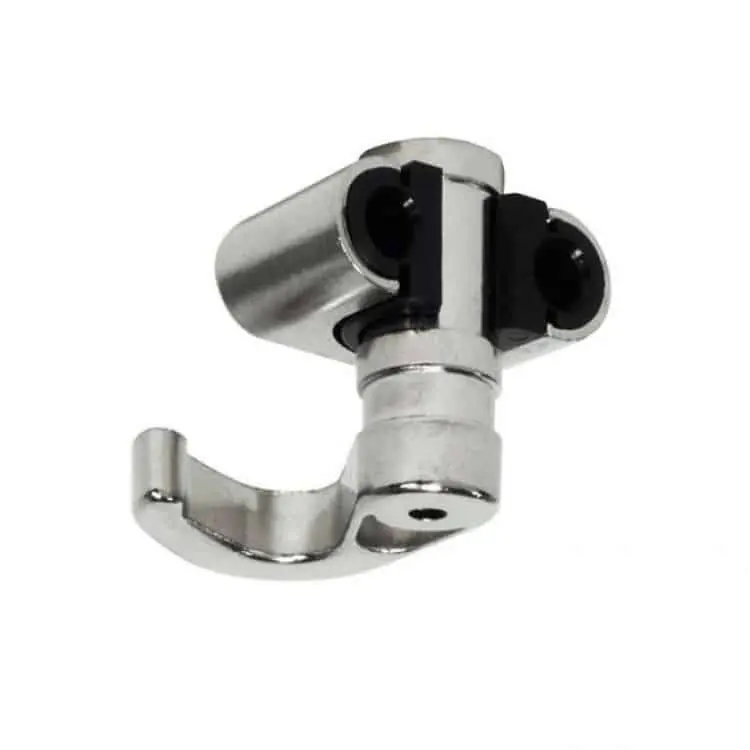 Bestel Nu Gancio da avvitare Destro 6 mm Nichelato