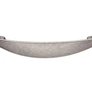 Actieprijs Maniglia per mobile zincata Häfele, interasse 96 mm, colore Stagno Anticato