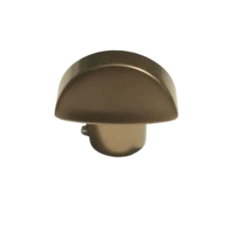 Pomolino interno 33HR New Creta Dierre, per cilindro porta blindata, finitura Bronzo Laatste Kans