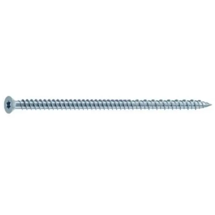 Weekendaanbieding Vite da muro testa Piana B11A Heco Fixtel Tdrive, per serramento, dimensioni 7,5x112 mm, inserto T30, finitura Zincato Bianco