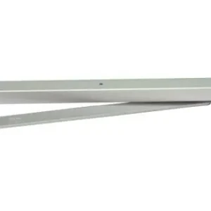 Beperkt Aanbod Braccio a slitta 129213 GEZE senza fermo, per chiudiporta Boxer, altezza 12 mm, finitura Argento