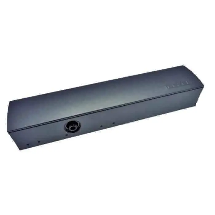 Chiudiporta aereo a cremagliera TS 4000 Geze, solo corpo, forza di chiusura EN 1-6, finitura Nero RAL 9005 Goedkoop