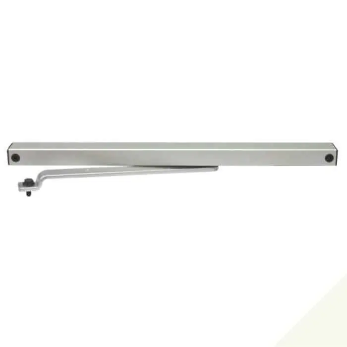 Braccio a slitta GEZE senza fermo, per chiudiporta TS 1500, finitura Bianco Ral 9016 Exclusieve Aanbieding