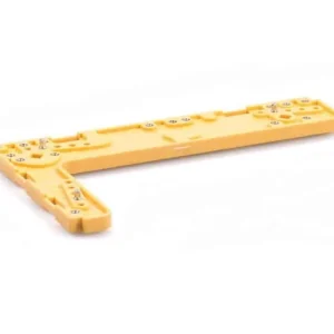 Speciale Aanbieding Dima di foratura GEZE, per finestra in legno, colore giallo