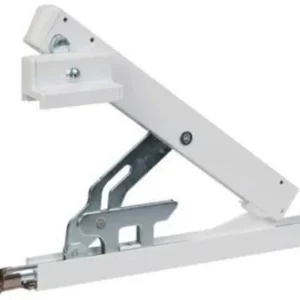 Braccio Forbice GEZE OL 90 N, con blocchetto standard, colore bianco Must-Have