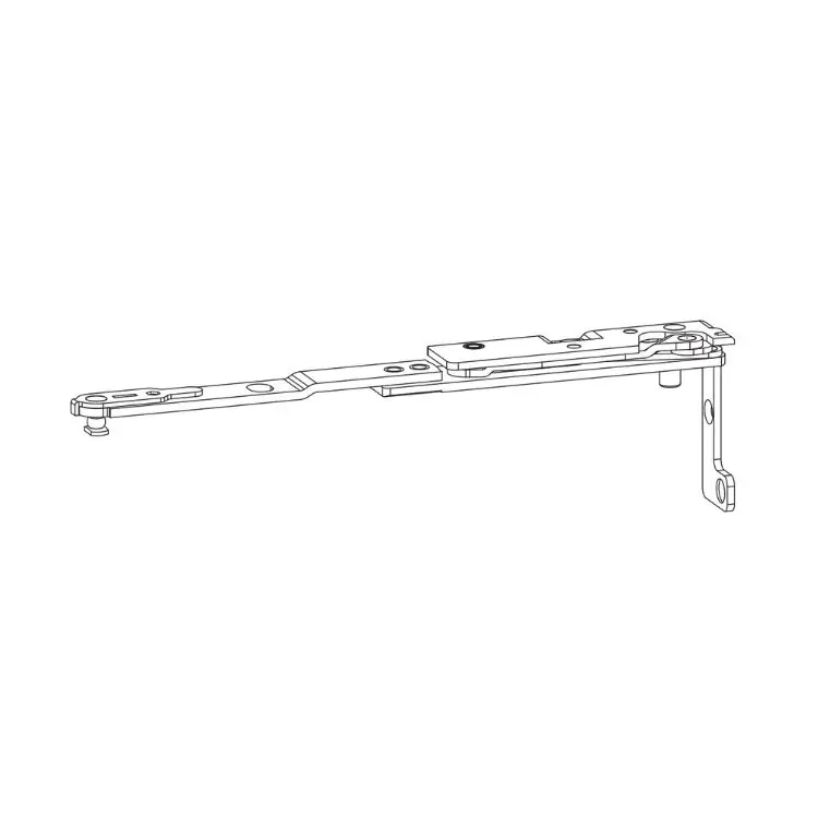Braccio forbice GU Uni-Jet SCF per finestra, lunghezza 751-1400 mm, interasse 9 mm, battuta 24 mm, mano Sinistra Hete Deal
