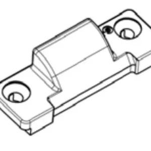 Cerniera centrale a scomparsa parte telaio G-U Italia per finestra, tipo Uni-Jet D, interasse 9-13 mm, in PVC, finitura Argento Direct Verzonden
