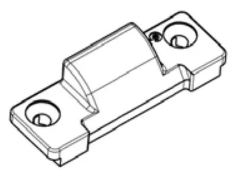 Cerniera centrale a scomparsa parte telaio G-U Italia per finestra, tipo Uni-Jet D, interasse 9-13 mm, in PVC, finitura Argento Direct Verzonden