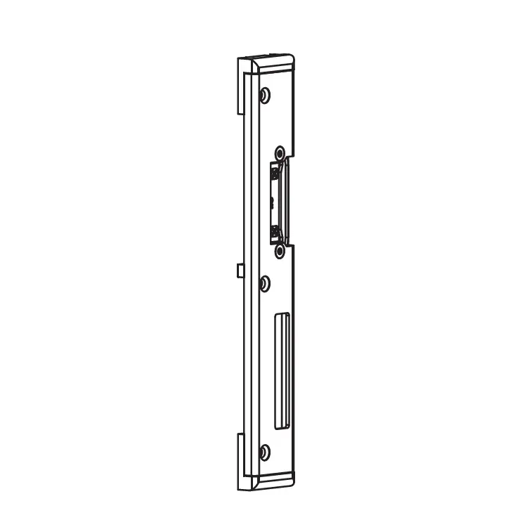Contropiastra centrale G-U Italia, per Alphacan 70/80 porta in PVC, Destra, lunghezza 216,5 mm Gratis Retour