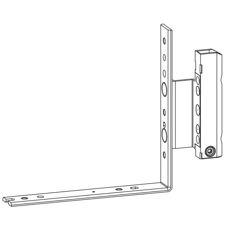 Cerniera angolare G-U Italia per anta e ribalta, Uni-Jet M6, Sinistra, aria 4/12 interasse 9/13 mm, battuta 18 mm, Zama finitura Argento Aanbieding