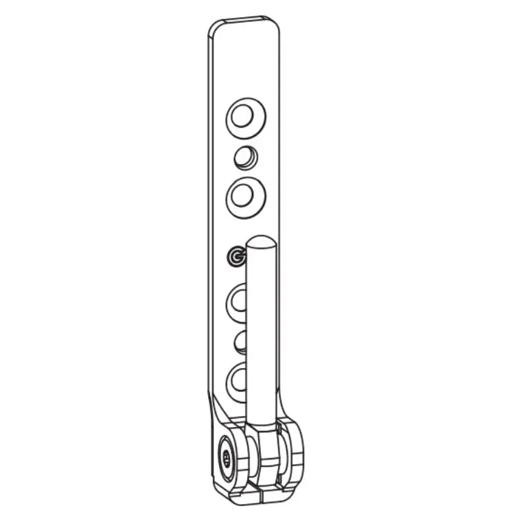 Beste Prijs Supporto cerniere G-U Italia per anta e ribalta, Uni-Jet, aria 12 scostamento 9/13, battuta 18/20, Zama finitura Argento