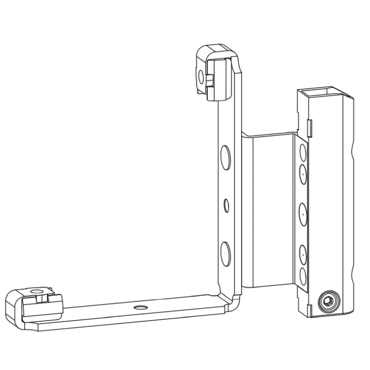 Cerniera angolare G-U Italia per anta e ribalta Pvc, Uni-Jet D, Sinistra, aria 12 interasse 13 mm, Zama finitura Argento Koop Vandaag