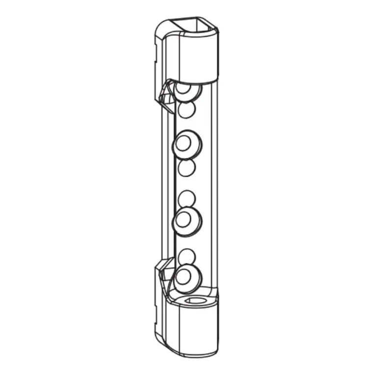 Bestseller Supporto sostegno G-U Italia per anta e ribalta, Uni-Jet D, diametro perno 3 mm, lunghezza 2,5 mm, Zama finitura Argento