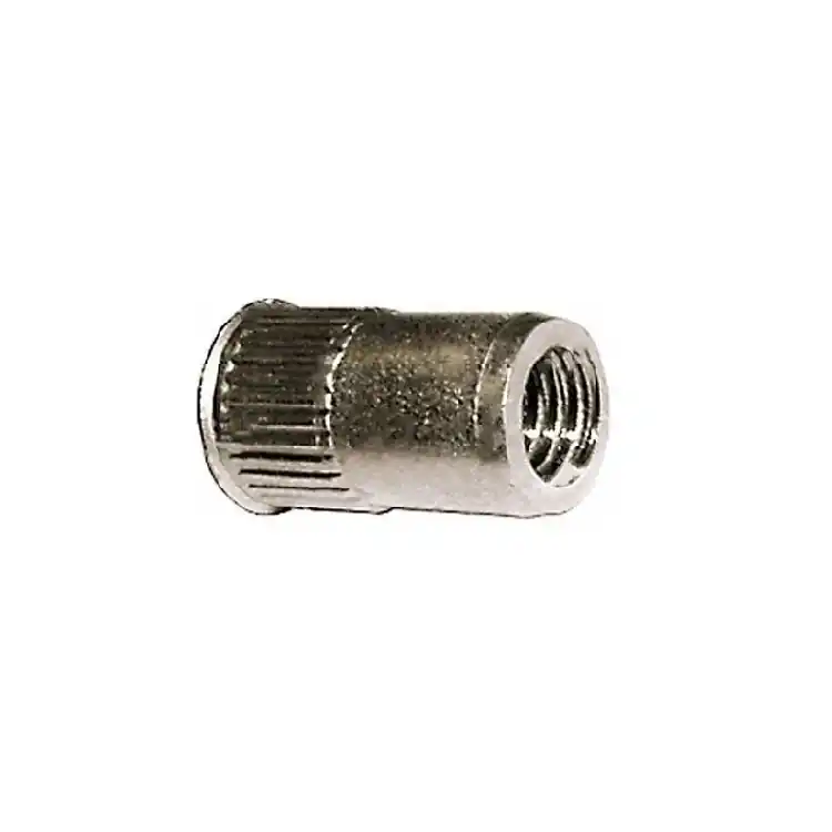 Nieuw Blister 20 inserti filettati IRC Z Rivsert Rivit per fissaggio, testa ridotta aperto zigrinato, passo M8, spessore 0,5-3,5 mm, materiale Inox 304