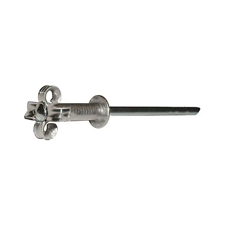 Blister 25 rivetti Fioriv Rivit per fissaggio, testa tonda, dimensioni 5x20 mm, materiale Alluminio e Acciaio Shop Nu