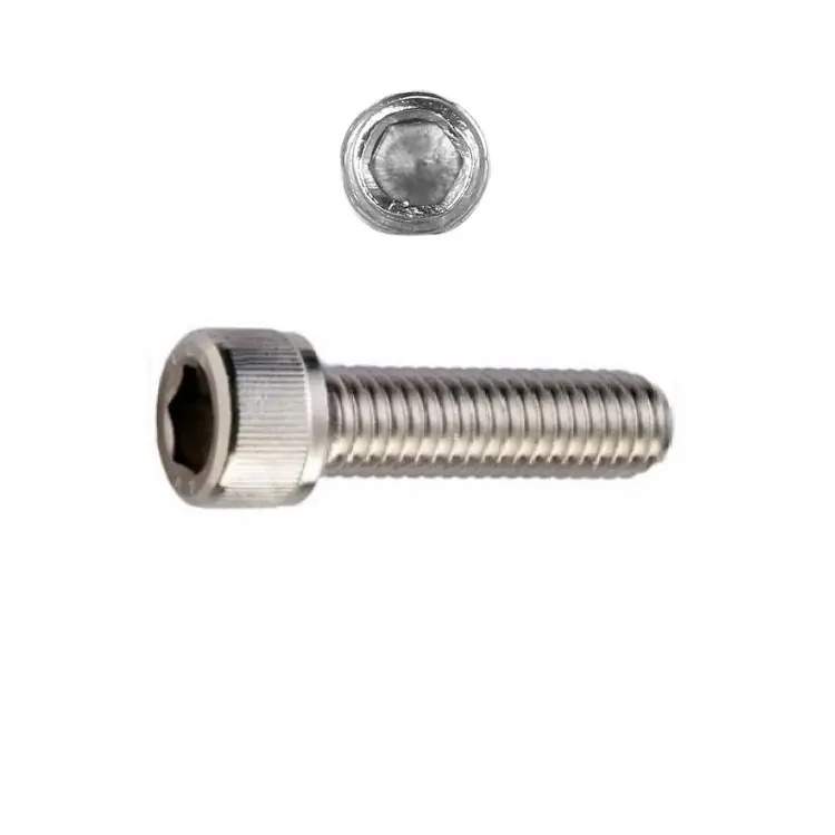 Vite TCEI M5x30 con esagonale incassato, UNI 5931 DIN 912, Classe 8.8, finitura Zincato Tijdelijk Beschikbaar