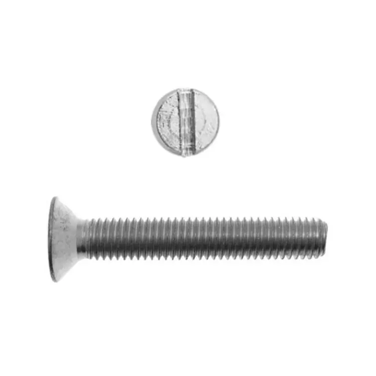 Gereduceerde Prijs Vite TPS metrica M5x10 per metallo, impronta piana, UNI 6109 DIN 963, Classe 4.8