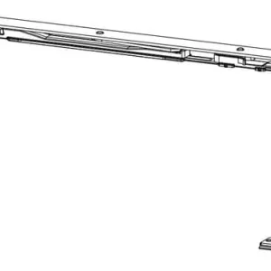 Kit Cerniera Braccio Futura 3D 170 Giesse, per anta a ribalta Destra, profilo CU, larghezza 641-1700 mm, portata 170 Kg, Acciaio e Zama finitura Silver Finale Uitverkoop