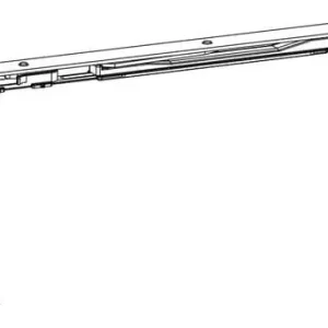 Direct Beschikbaar Kit Cerniera Braccio Futura 3D 170 Giesse, per anta a ribalta Sinistra, profilo CU, larghezza 641-1700 mm, portata 170 Kg, Acciaio e Zama finitura Silver