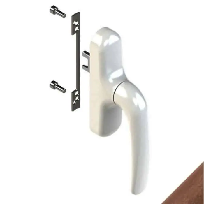 Cremonese Prima 900 01039 Giesse per anta e ribalta, microventilazione, rotazione 180 gradi, Alluminio e Zama finitura Bronzo Hoge Kwaliteit