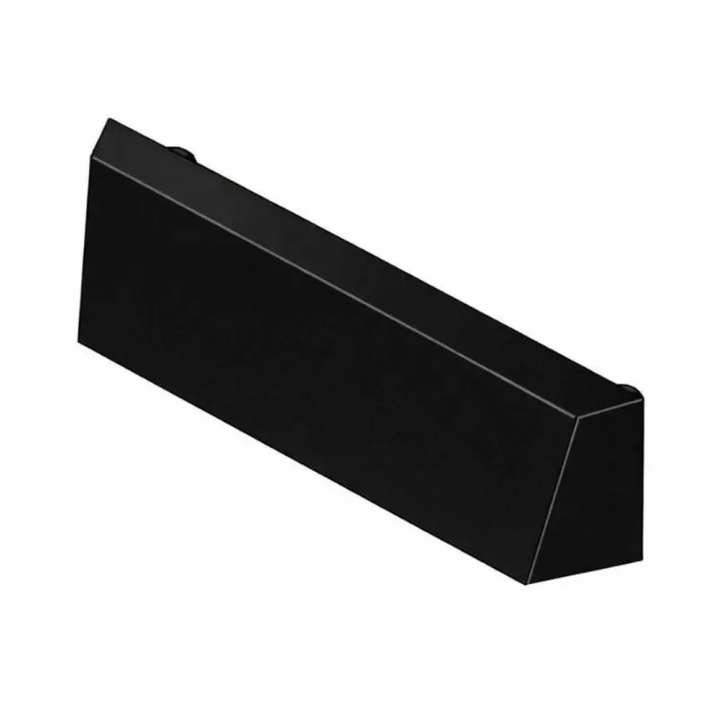 Cappetta copriforo 02354 Giesse per asola di drenaggio, inserimento a scatto, Poliammide finitura Nero Laatste Versie