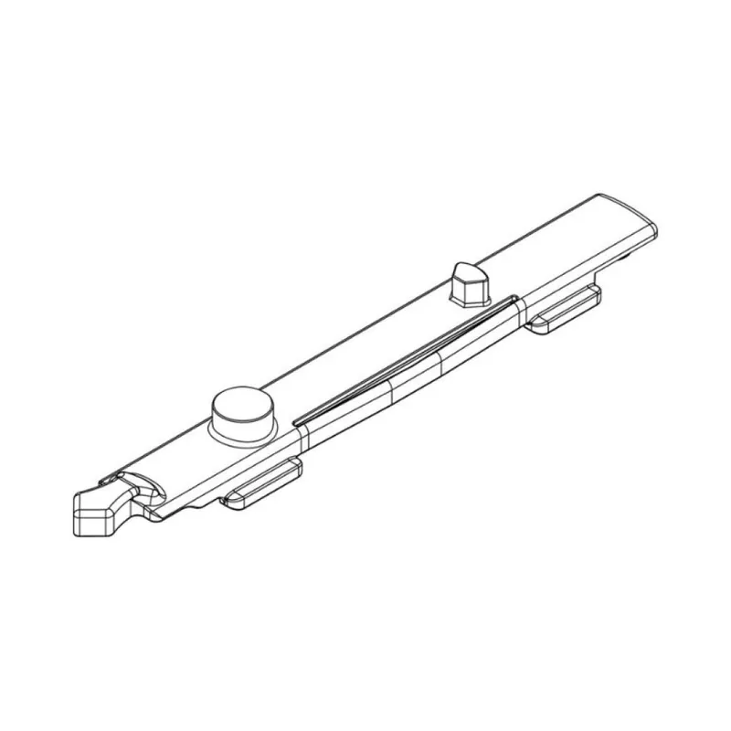 Puntale Futura 3D 130 04026K per anta e ribalta, profilo CU, Acciaio e Zama finitura Silver Meest Verkocht