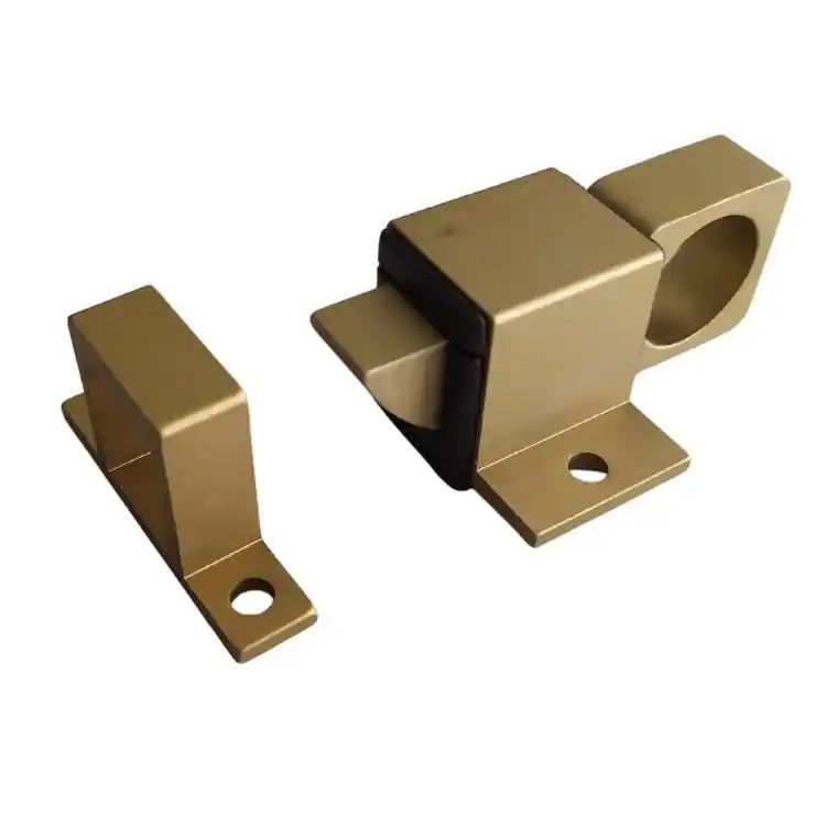 Laatste Versie Cricchetto Grisbi 01701N Giesse per finestra a vasistas, fissaggio esterno, gradino da 3-13 mm, Alluminio finitura Bronzo